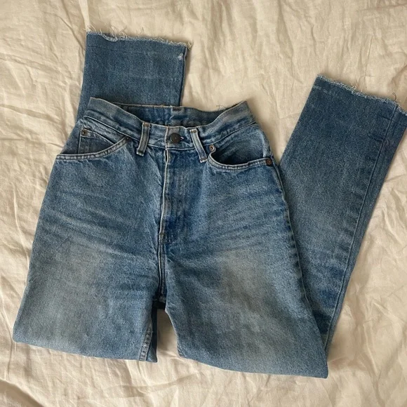 XXS Rare vintage orange tab 1970's Levis